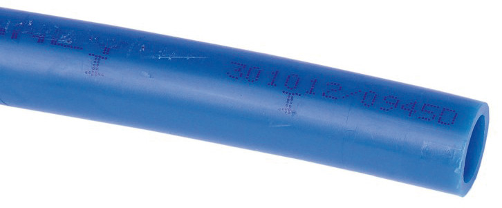 Quick Connect Rohr 15mm blau