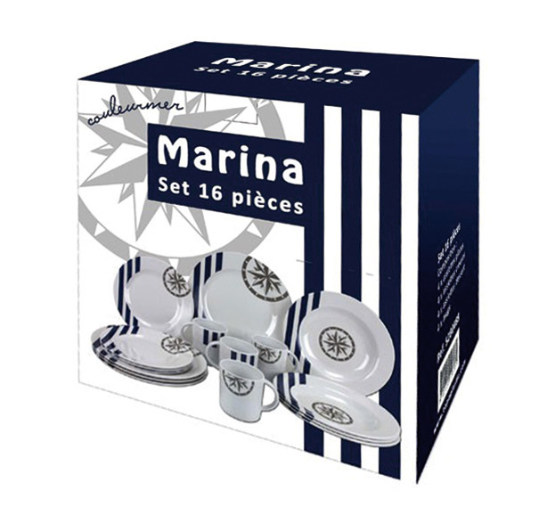 Geschirr-Set Marina, 16 Stück