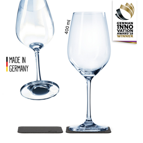 silwy Magnet-Kristallglas Wein 4 dl