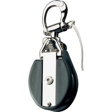 Ronstan Schnappblock 80 mm zum Öffnen mit Wirbel