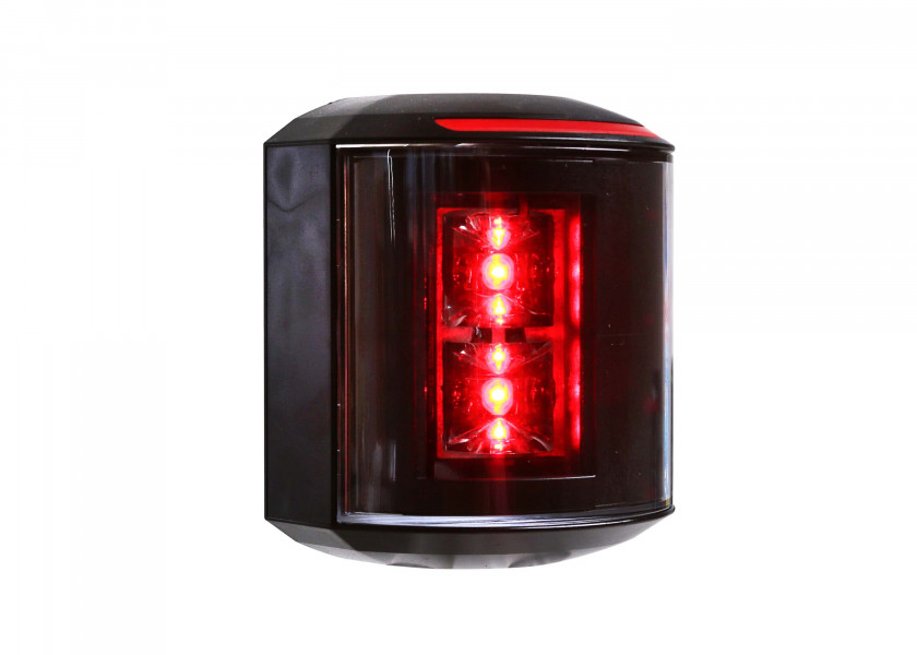 Serie 43 (LED) Backbord, schwarzes Geh.