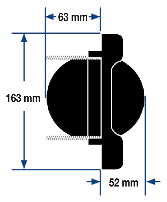 Ritchie Supersport SS-PR2,Kompass 94mm