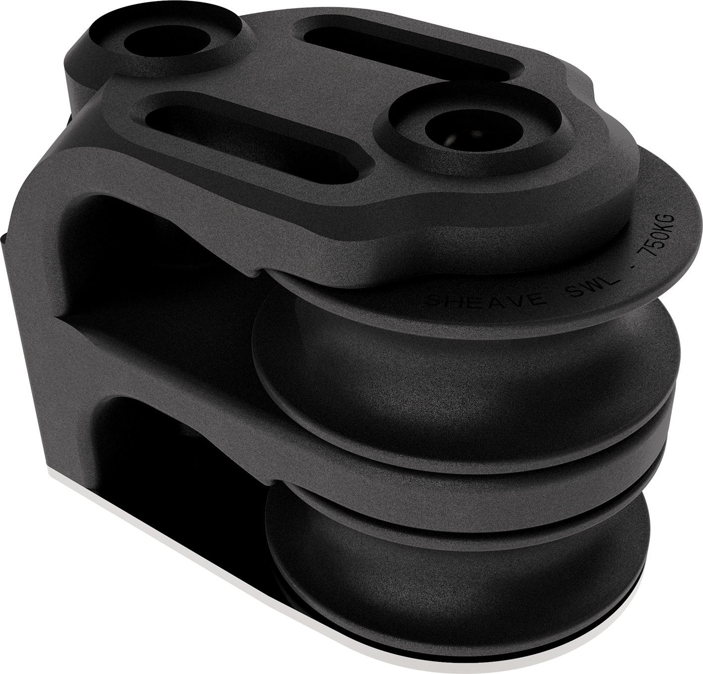 Umlenkblock Synchro doppelt, 40 mm
