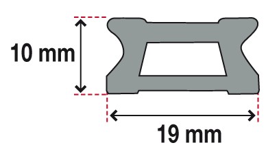 Genuaschlitten, Stopper , beweglicher Schäkel