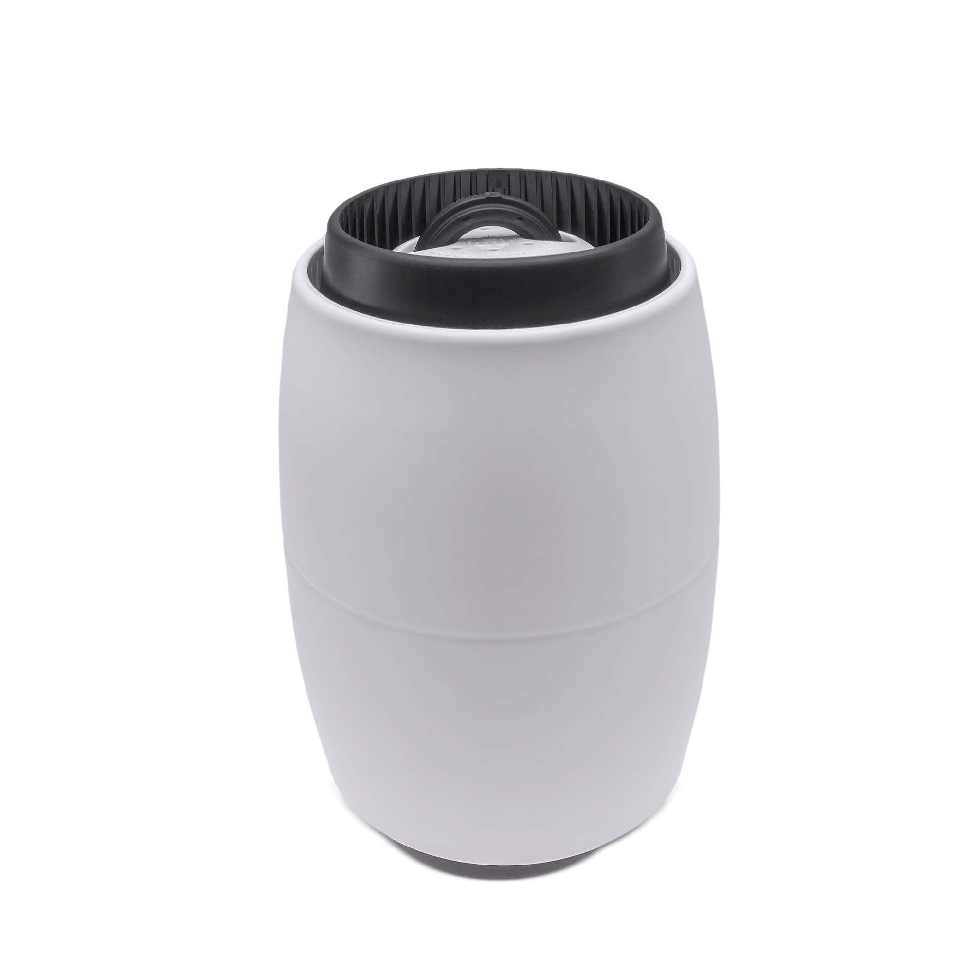 POP-Fender Zebra-Weiss – Teleskopierbarer, platzsparender Bootsfender aus TPV