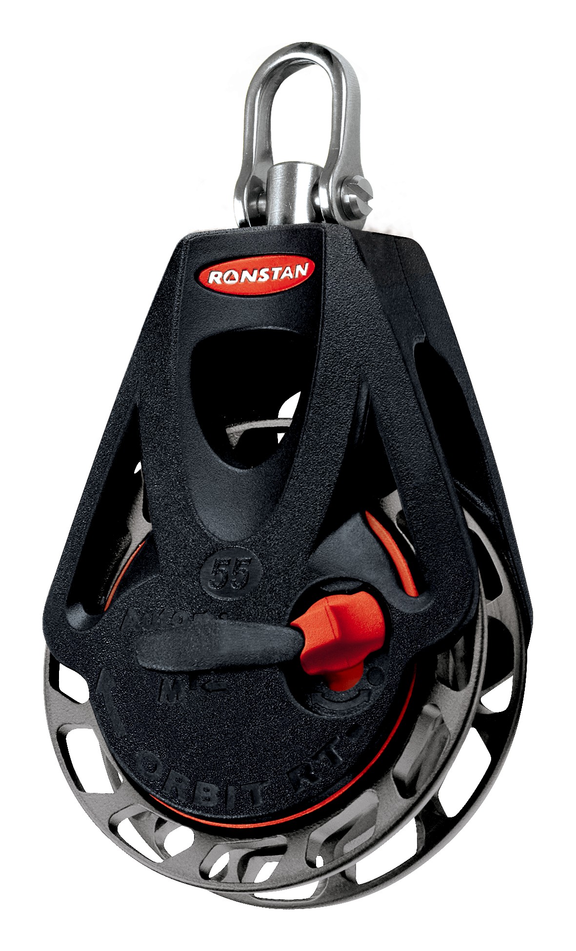 Ronstan Orbit Rätschblock Serie 55 mit Wirbelschäkel