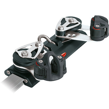 Schlitten mit 4 Umlenkrol. +Klemmen, S30