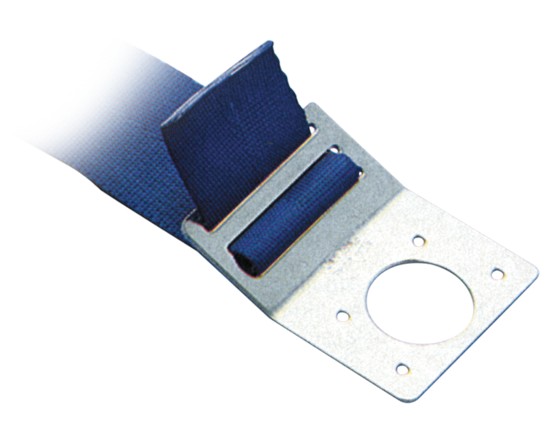 Fussgurtenplatte Inox für 50mm Gurte