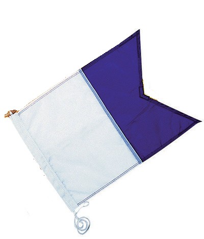 Tauch Flagge A- 30 x 45cm