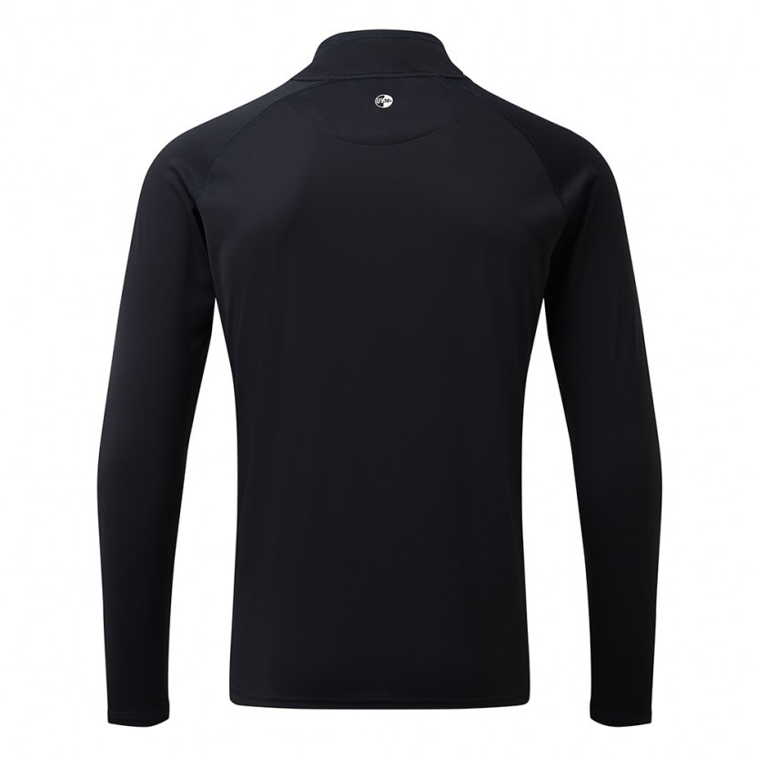 UV Tec L/S Zip Tee, Herren