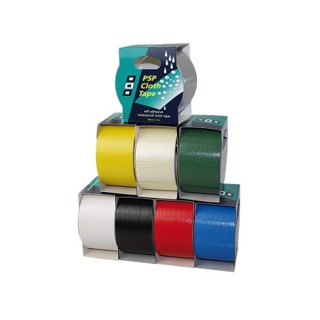 PSP Cloth Tape – Gewebeklebeband Marine | Starke Klebefähigkeit für Bord-Reparaturen – ROT