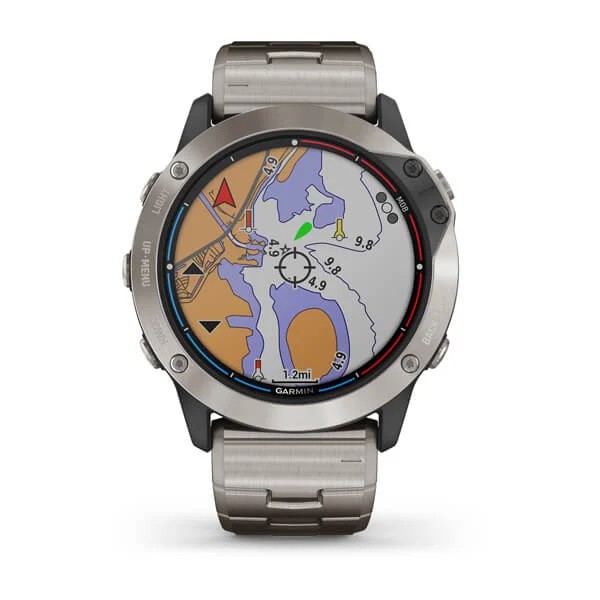 Quatix 6x Solar Titanium with Titan Band