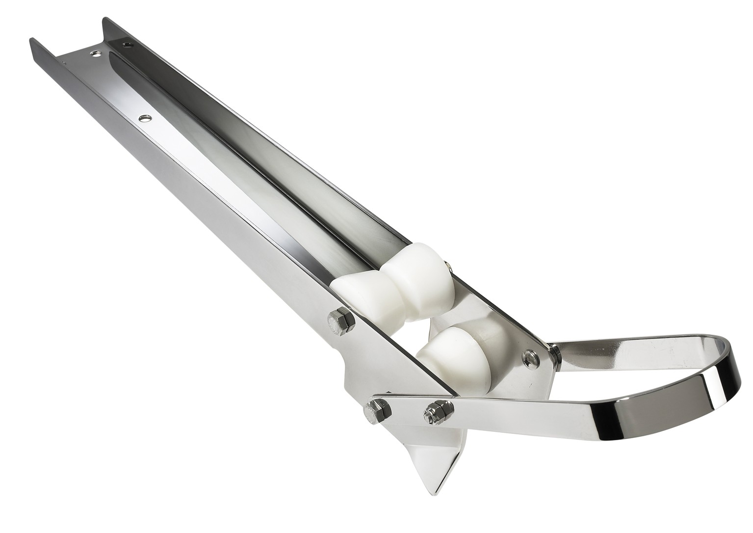 Lewmar Bugbeschlag aus Inox mit Rolle