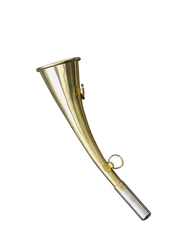 Nebelhorn aus Messing, 22cm