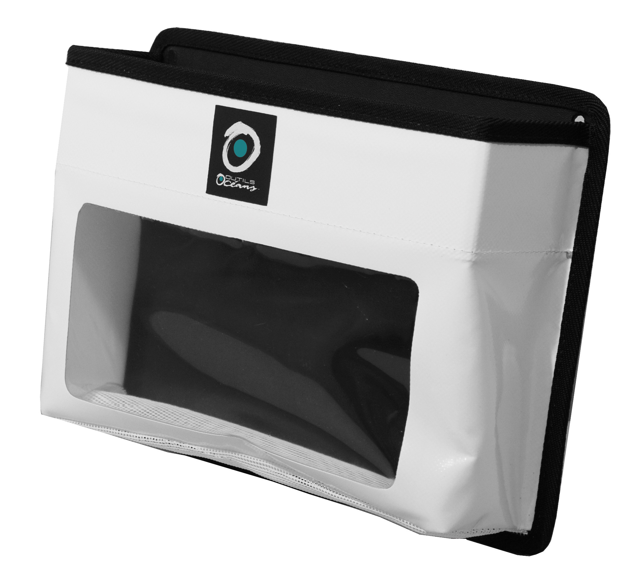Stautasche offen PVC weiss +Sichtfenster Masse 33 x 25 x 8 cm