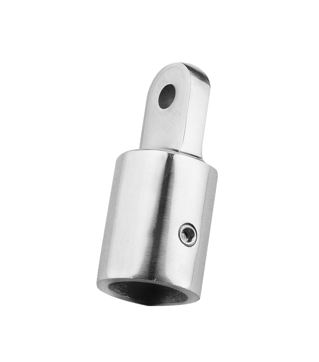 Trem Bimini Augendstück für 22 mm Rohre aus Edelstahl