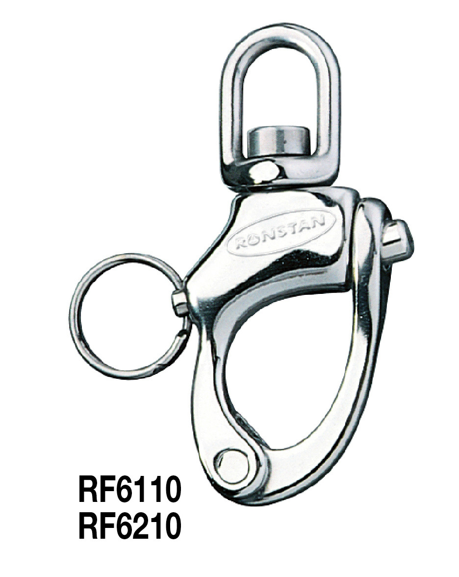 Karabiner Inox mit Wirbelauge