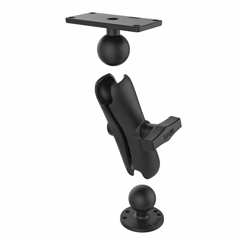 Gelenkstütze rund Basis 2.5''/2''X4'' Etwa 19cm hoch / Helix 7