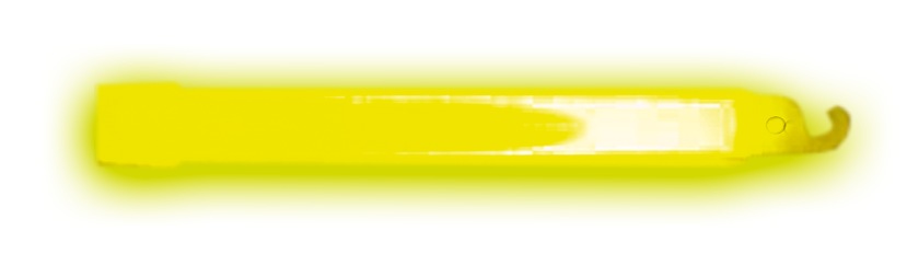 Cyalume Leuchtstab, Gelb