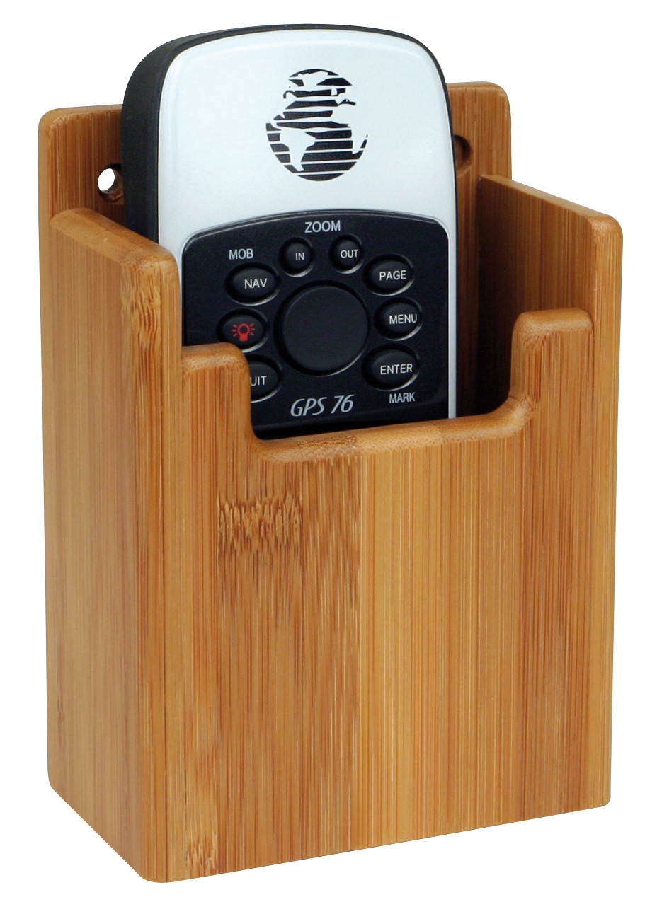 Telefon/GPS-Halterung aus Bambou