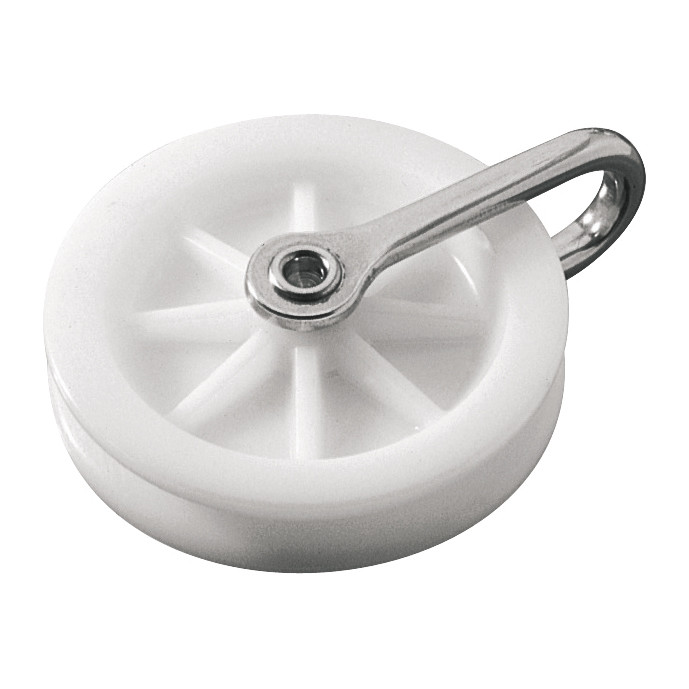 Kabelblock 65mm mit Inox-Bügel