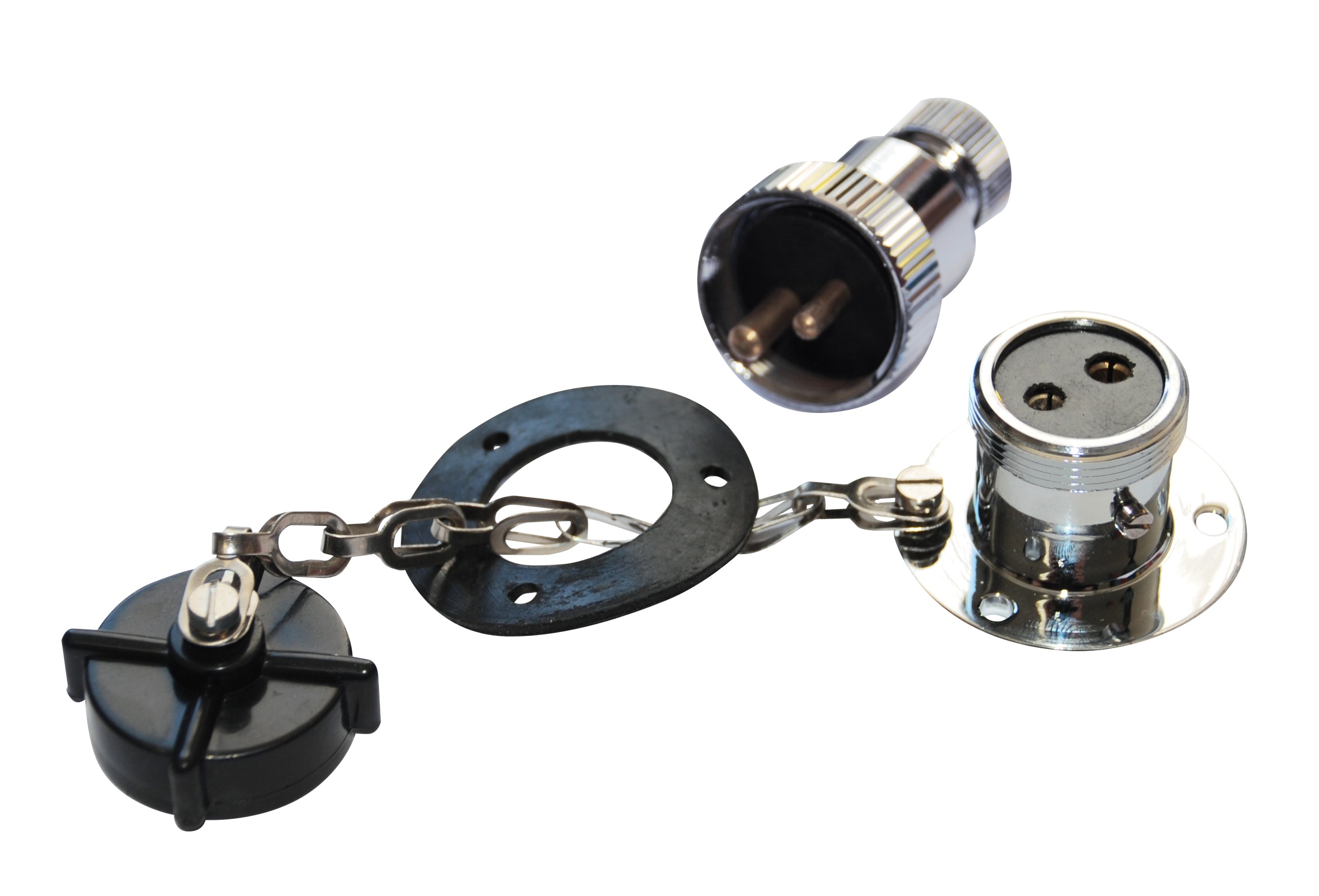 Wasserdichter Yachtstecker und Dose