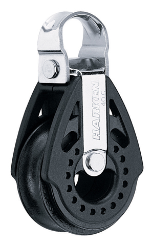 Harken Einfachblock 90° fixiert 40 mm – Leicht & Robust für präzises Trimmen