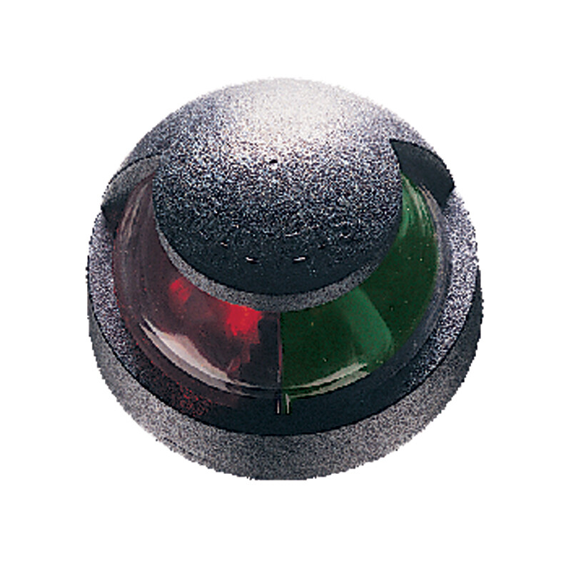 Buglicht Bicolore, 10W, schwarz horizontale Montage