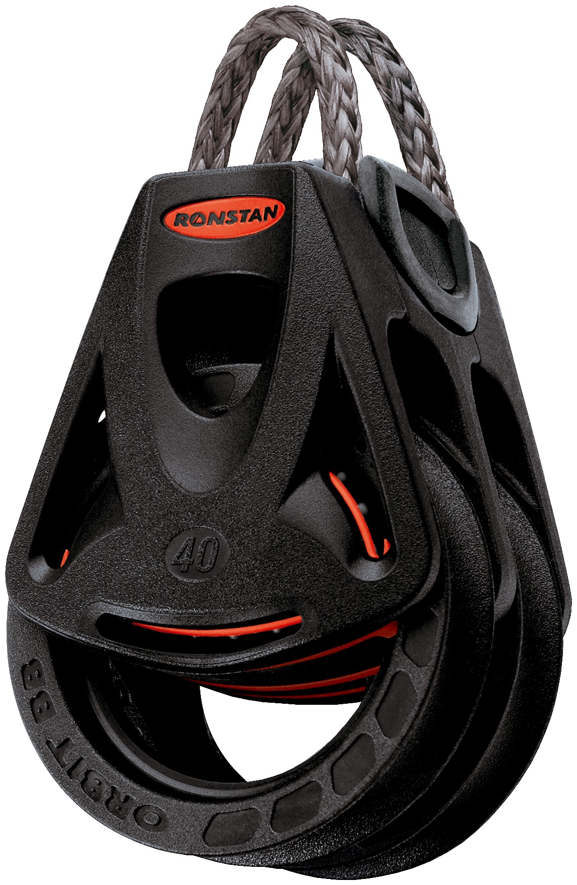 Ronstan Orbit Block Serie 40 – Doppelblock mit Kugellager & Dyneema-Schlaufe