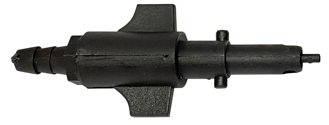 Schlauchanschluss (Stecker), Ø 9mm für Benzinschlauch