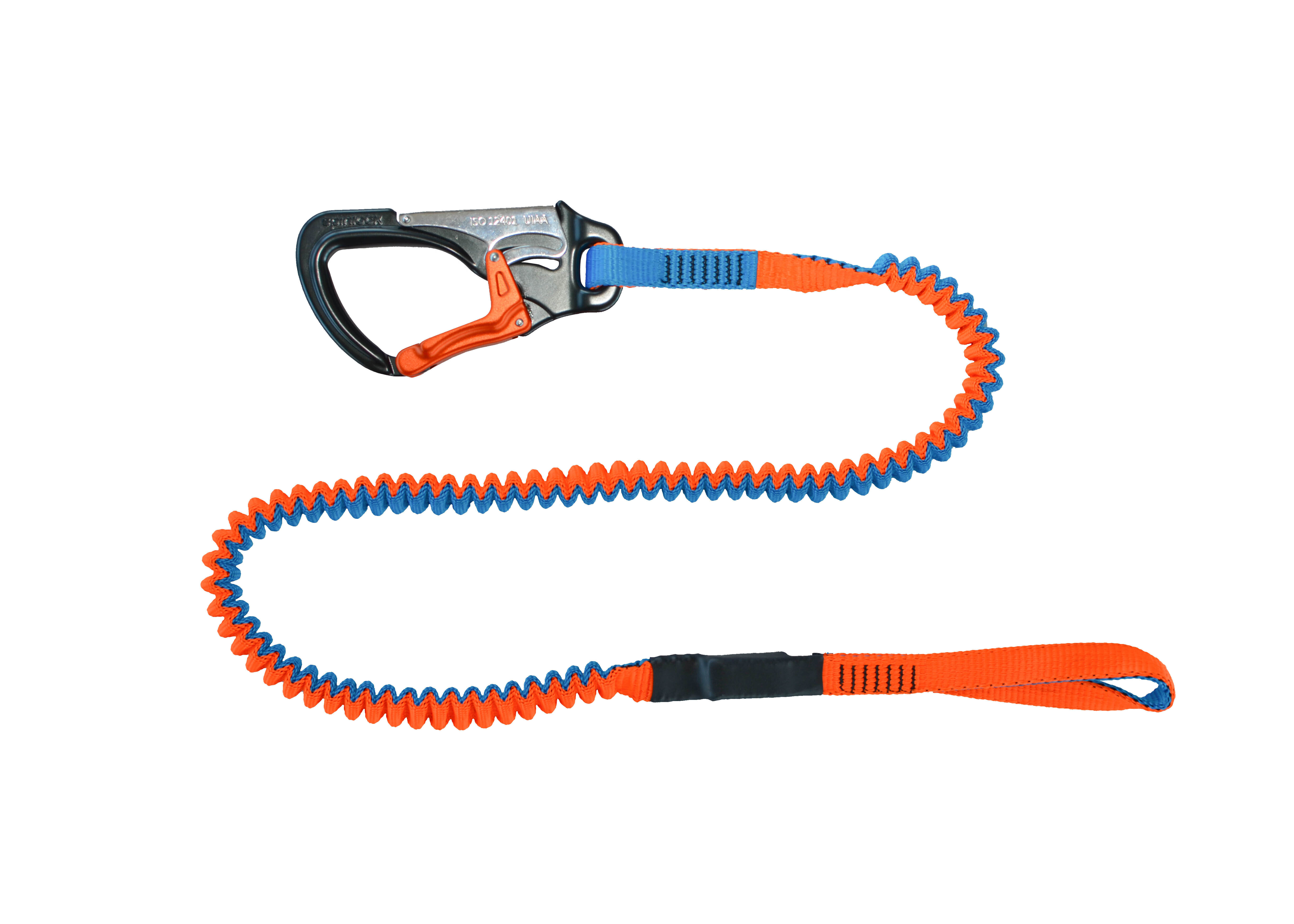 Spinlock Elastische Lifeline – 2m, 1 Karabiner, 1 Schlaufe