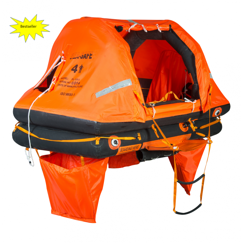 SeaSafe Rettungsinsel PRO-LIGHT selbstaufrichtend für Hochsee