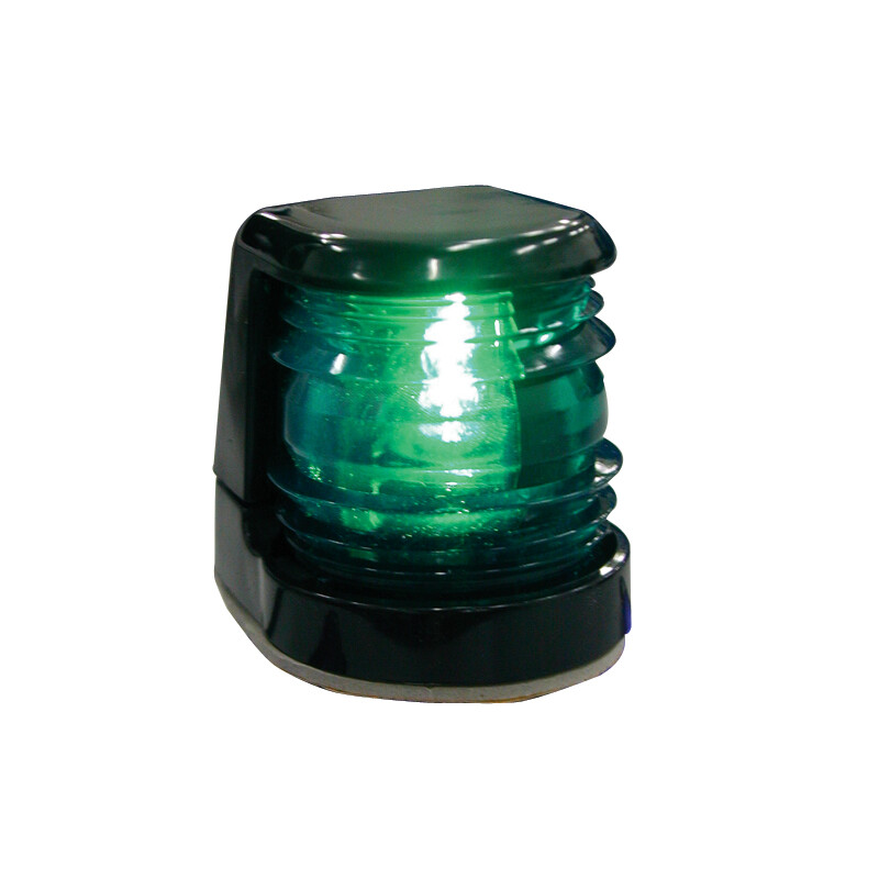 Steuerbordlicht, 12V, 5W schwarzes Gehäuse
