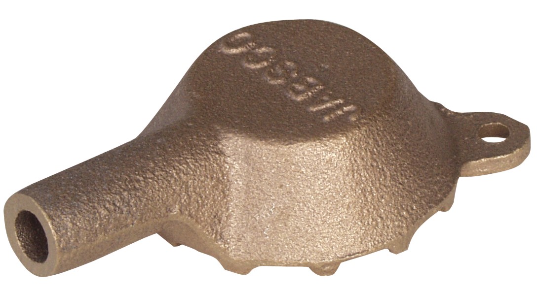 Bilgensieb, Bronze, für 16mm Schlauch