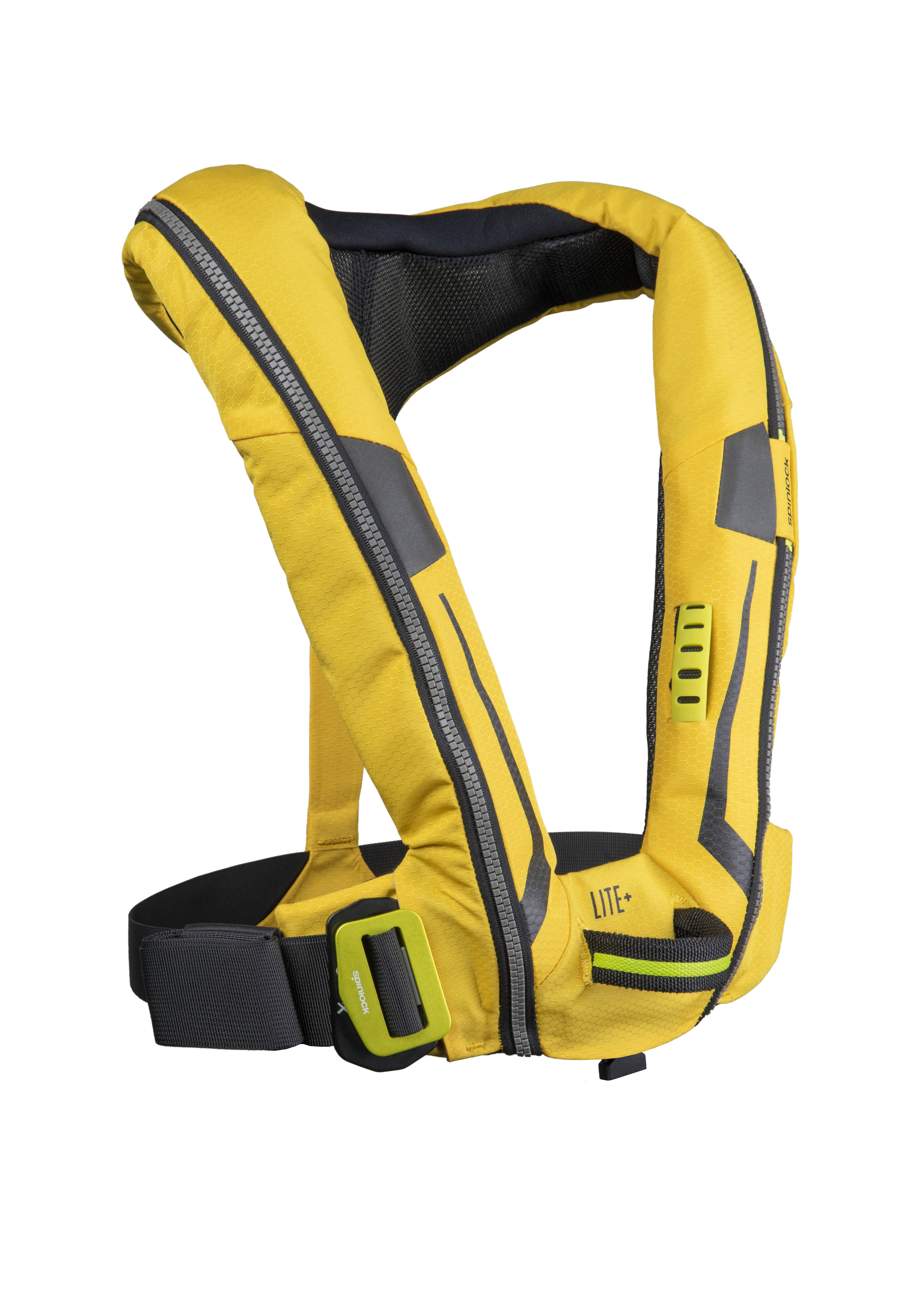 Automatische Schwimmweste Deckvest Lite+, gelb mit Sicherheitsschlaufe, 170N