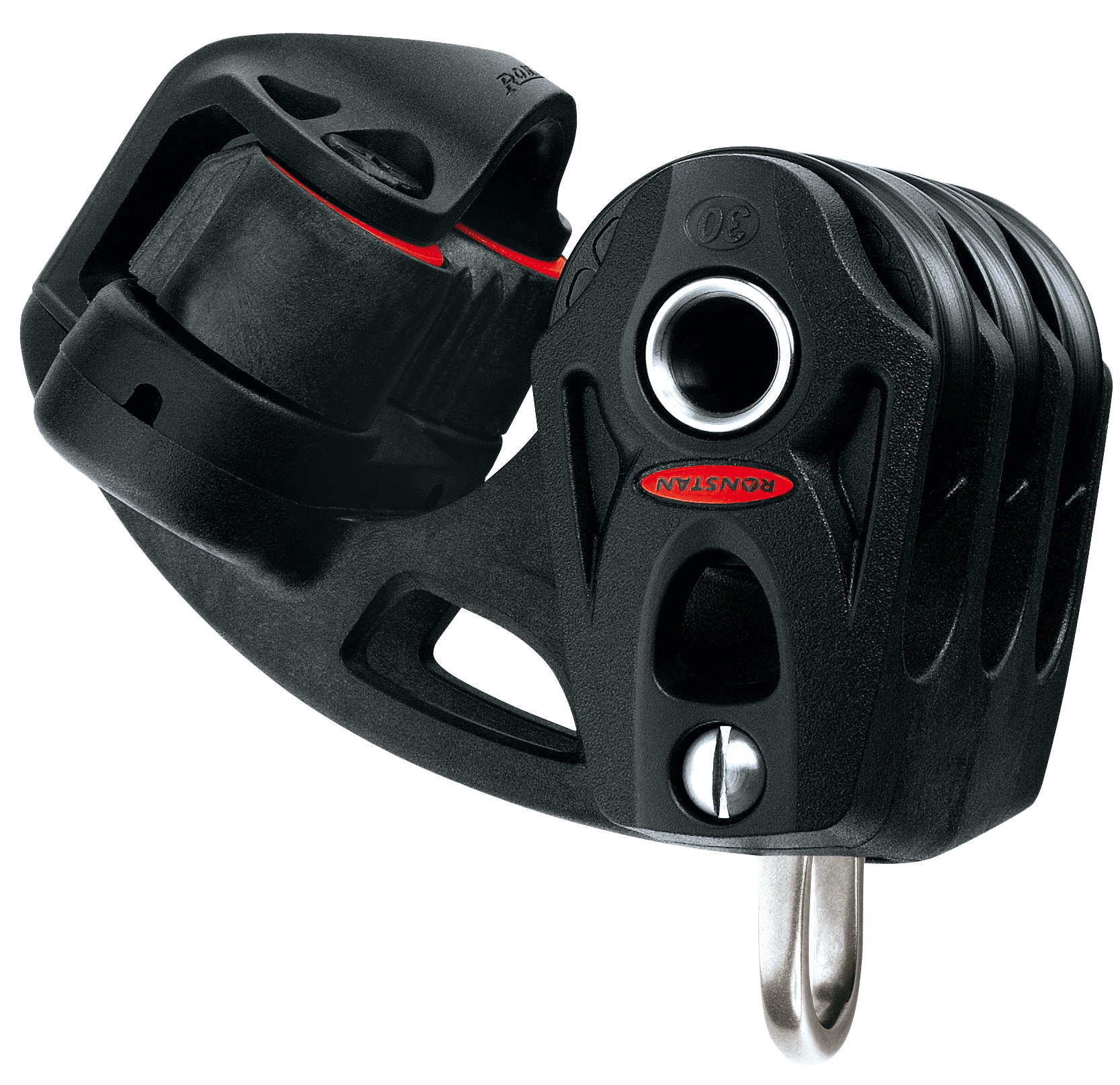 Ronstan Orbit Block Serie 30 dreifach mit Schotklemme