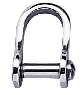 Schäkel, Schraubkopf, Inox