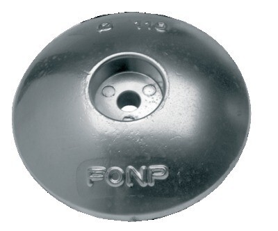 FONP Magnesium Rosettenanode für Ruder – Ø 110 mm