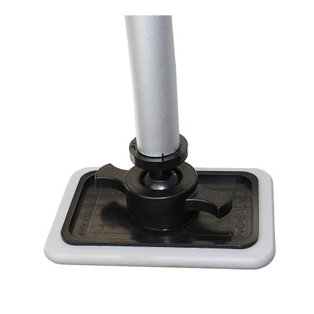VICO Marine Teleskop-Persenningstütze Alu – Stufenlos verstellbar & BoatVent kompatibel – 85 - 150cm