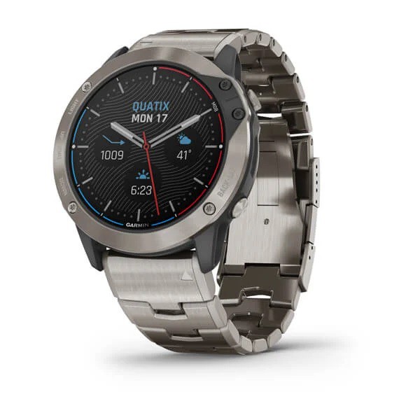 Quatix 6x Solar Titanium with Titan Band
