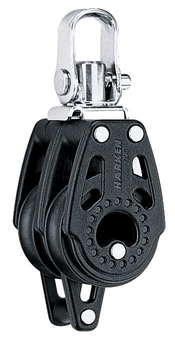 Harken Doppelblock mit Wirbel und Hundsfott 29 mm – Leicht & Robust für hohe Belastungen