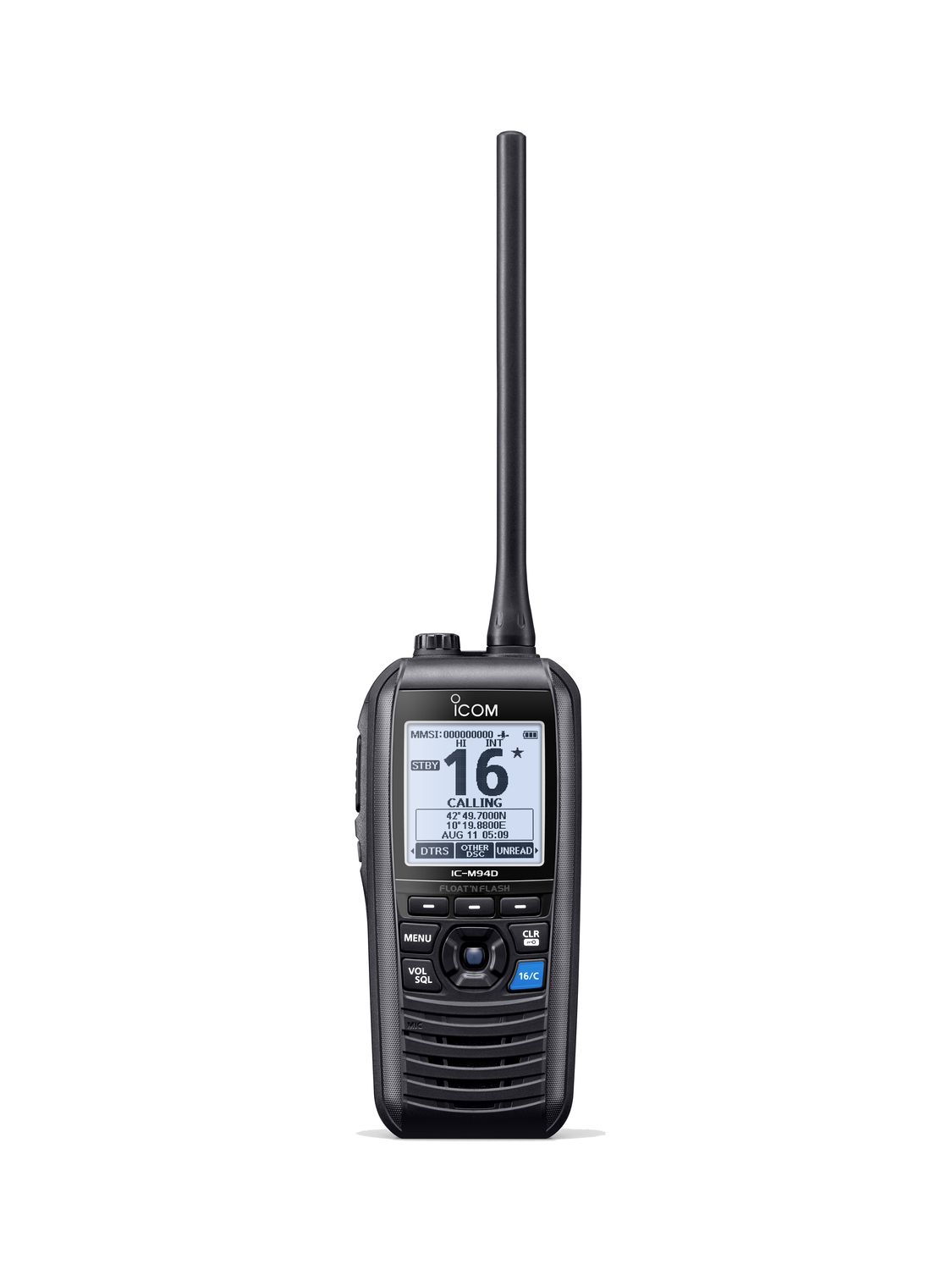 ICOM IC-M94D – UKW-DSC-Handseefunkgerät mit AIS und GPS