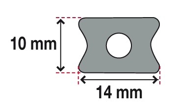 Befestigung für Trimmblock