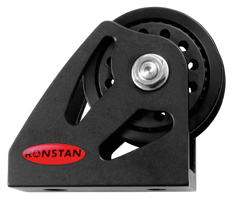 Mastfuss Block 60mm, Alu Rolle