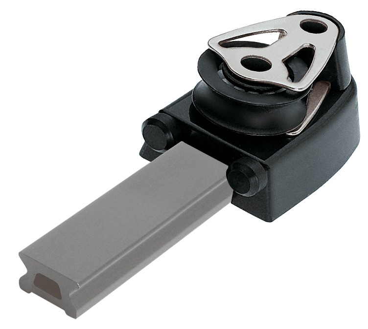 Ronstan Schienenendstück mit Trimmrolle