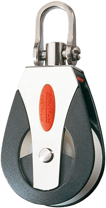 Block 40mm mit Wirbel
