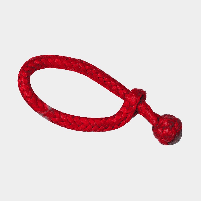 Robline Soft Shackle Ocean, 65 mm, rot