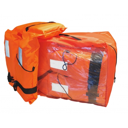 Feststoff Rettungsweste 4er Set für Erwachsene ab 40 kg