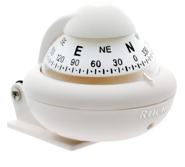 Ritchie Sport X-10 Marinekompass mit Halterung, 51 mm