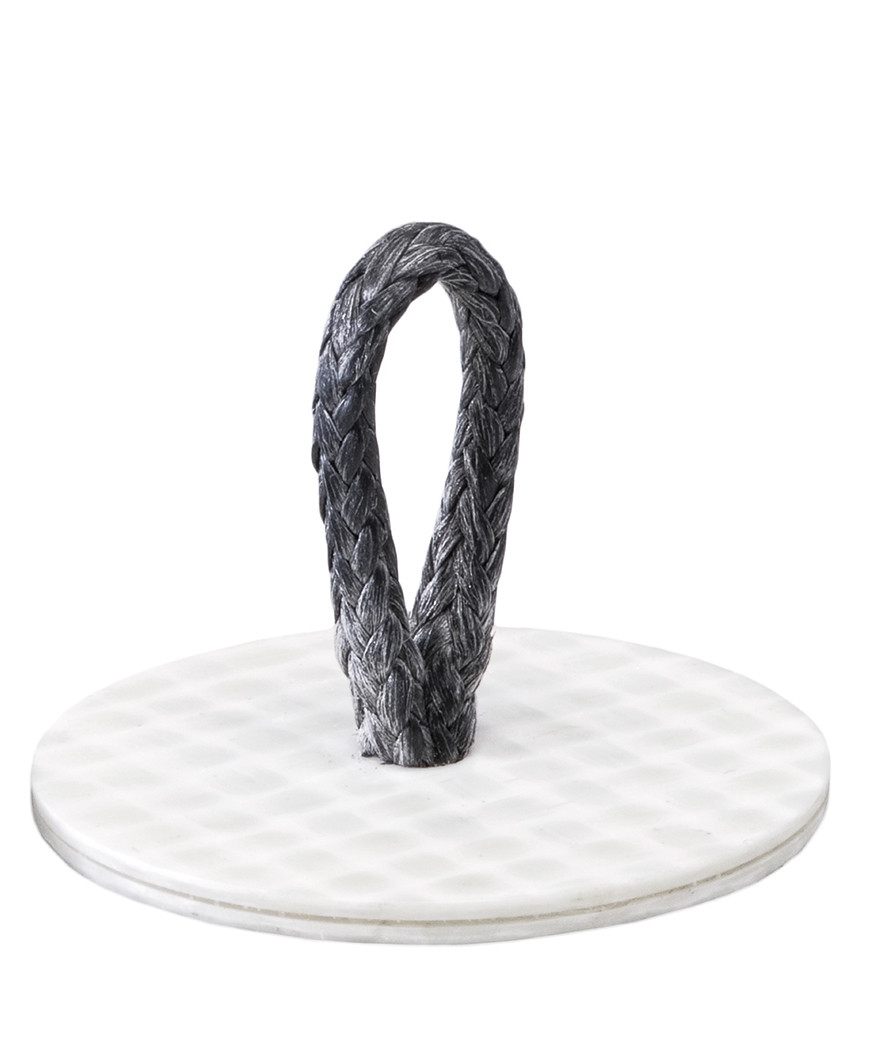 Ropeye für Innenbefestigung, Glasfaser Pad Ø 40mm, Loop 30mm